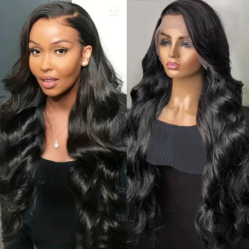 Front Lace Partial Big Wave Curly Hair Wig Long Curls