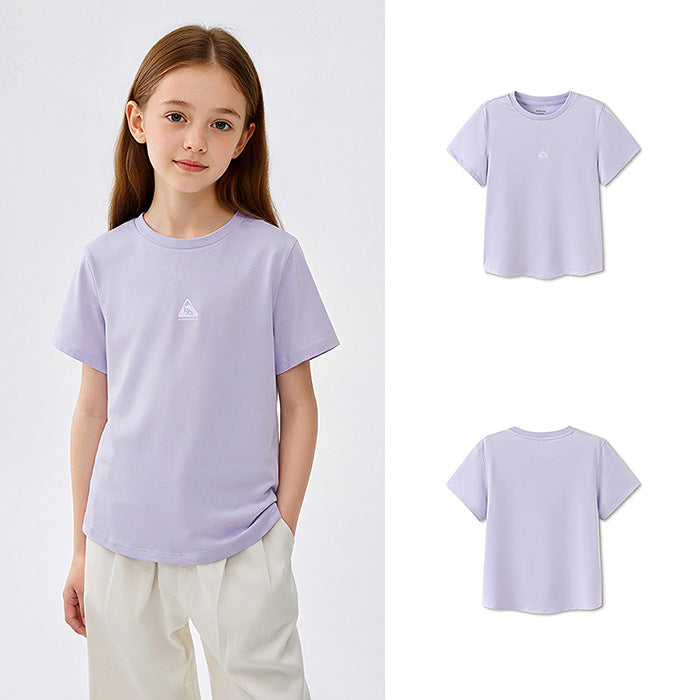Children's Short-sleeved Summer Clothing Comfortable Big Quick Drying Clothes Children's T-shirt