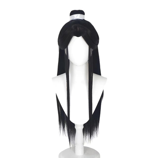 Happiness Scalp Xie Lian Disassembly Balls Black Ancient Cos Wig