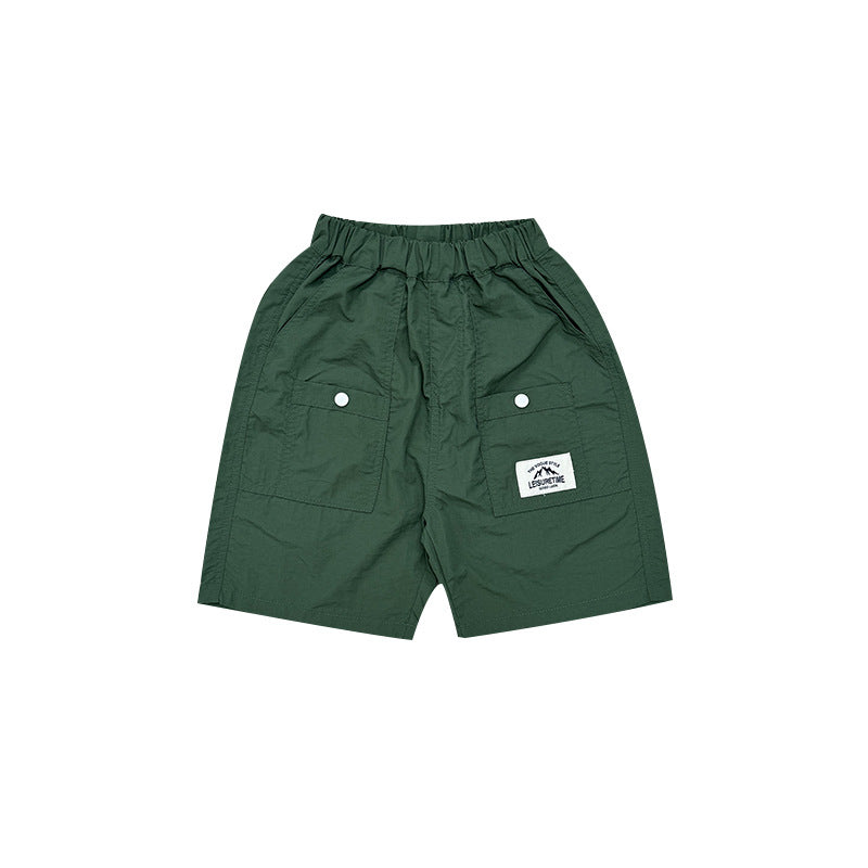 Children's Outdoor Shorts Summer Lightweight Breathable Versatile Children's Pants