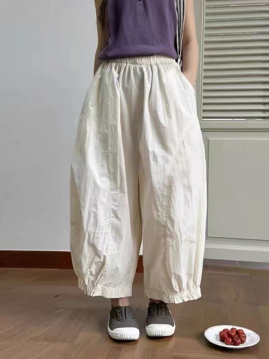 Children's Summer Design Wide Leg Bud Casual Children's Pants