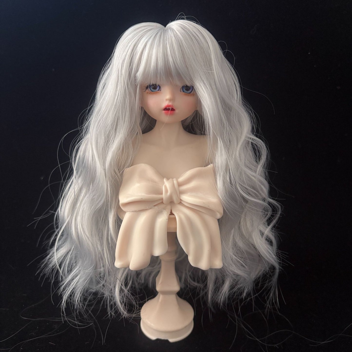 With Bangs Multicolor Small Curls Dress Up Cos Wig