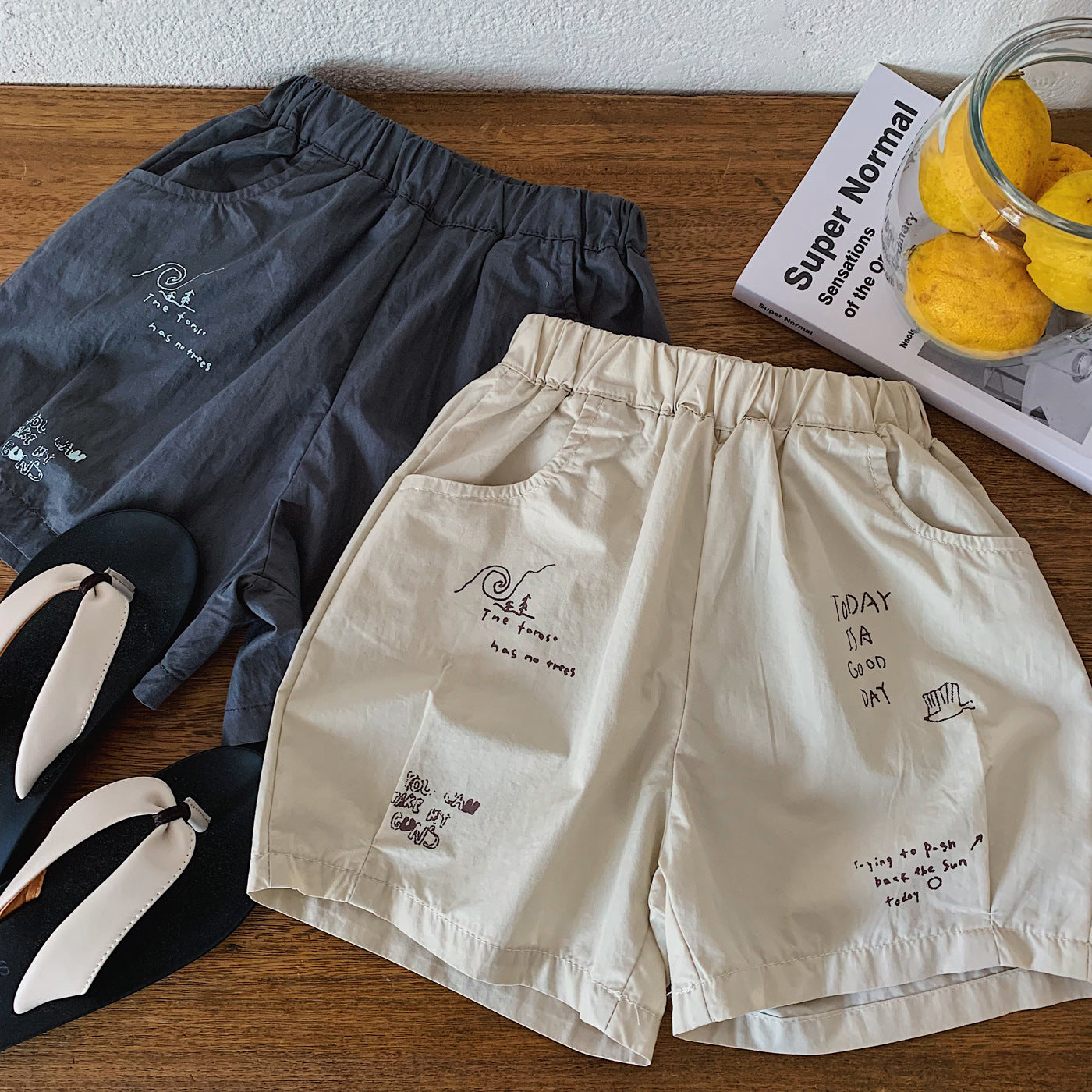 Children's Casual Shorts Summer Iti Loose Handsome Children's Pants