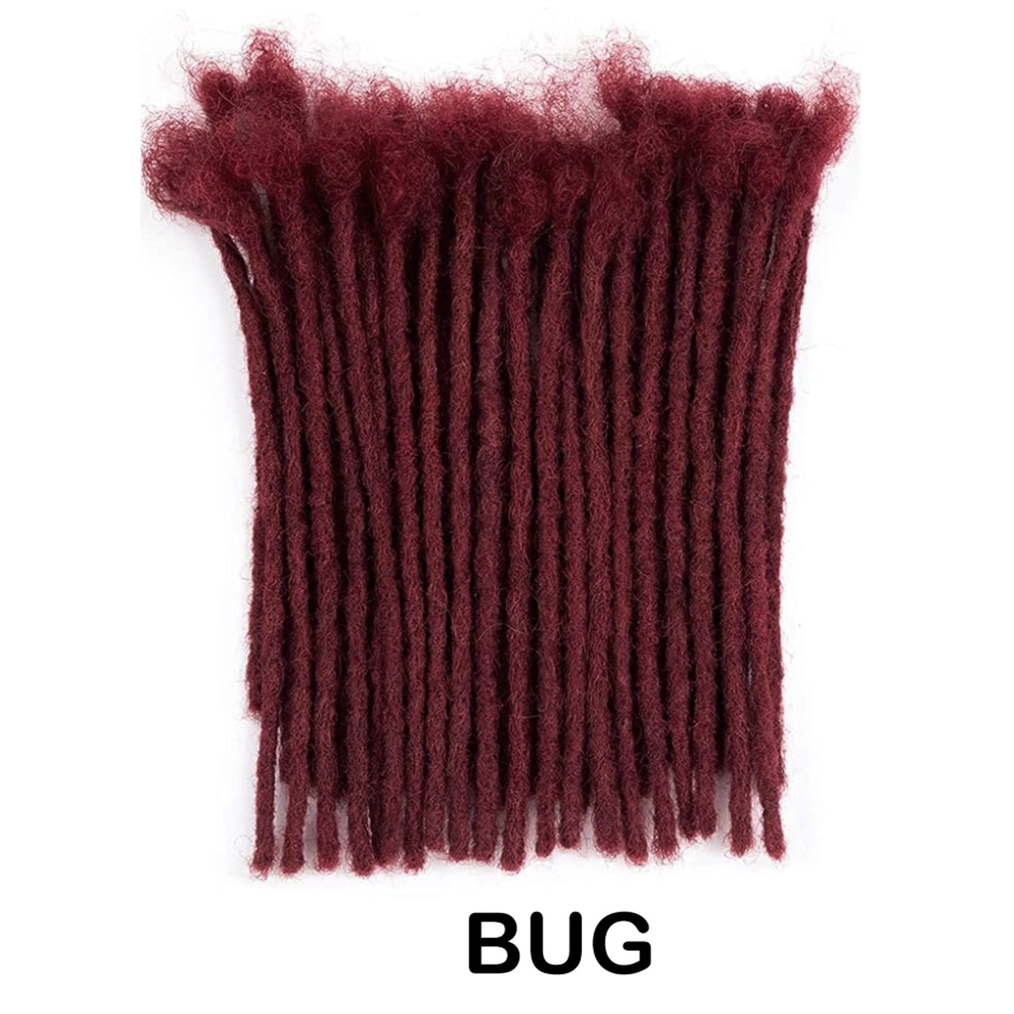 Human Dreadlocks Hand Rub African Reggae Real Hair Wig