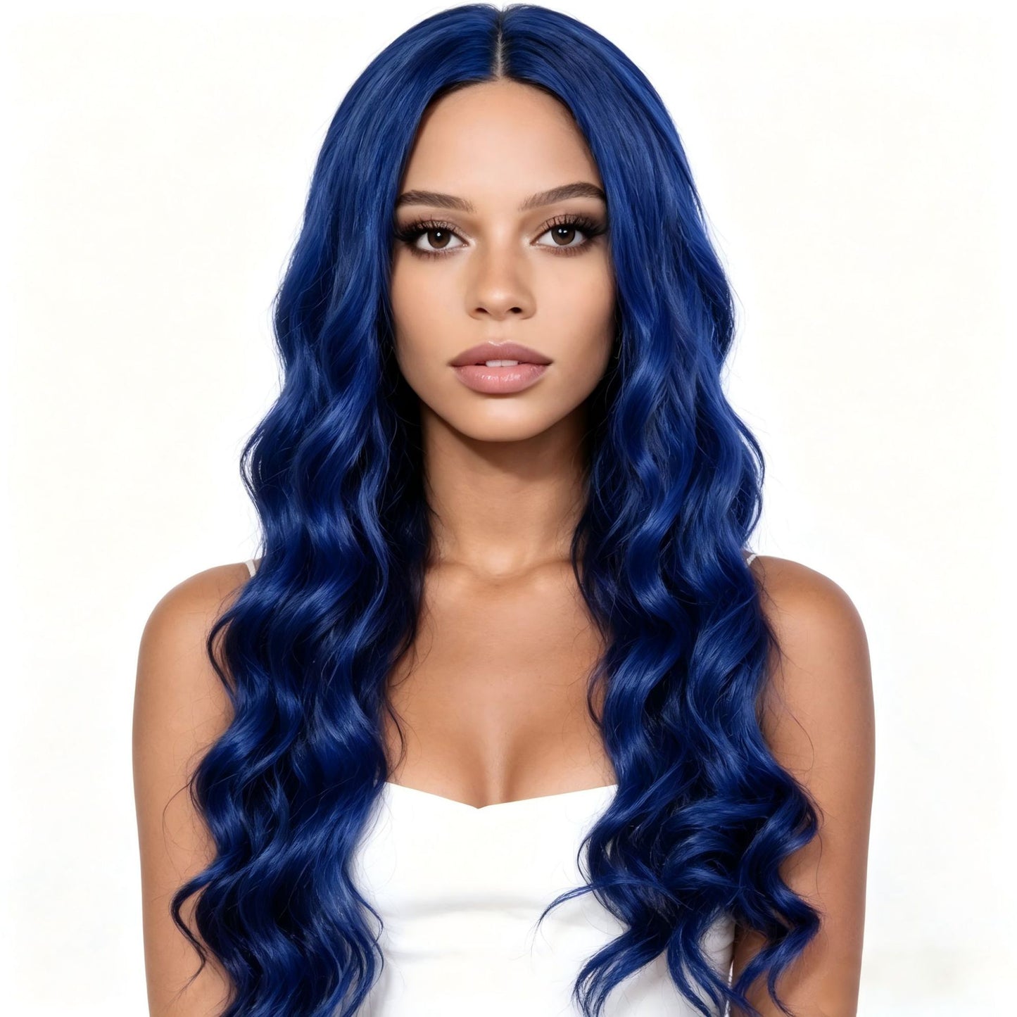 Women's Chemical Fiber Big Wave Gradient Dyeing Cos Wig