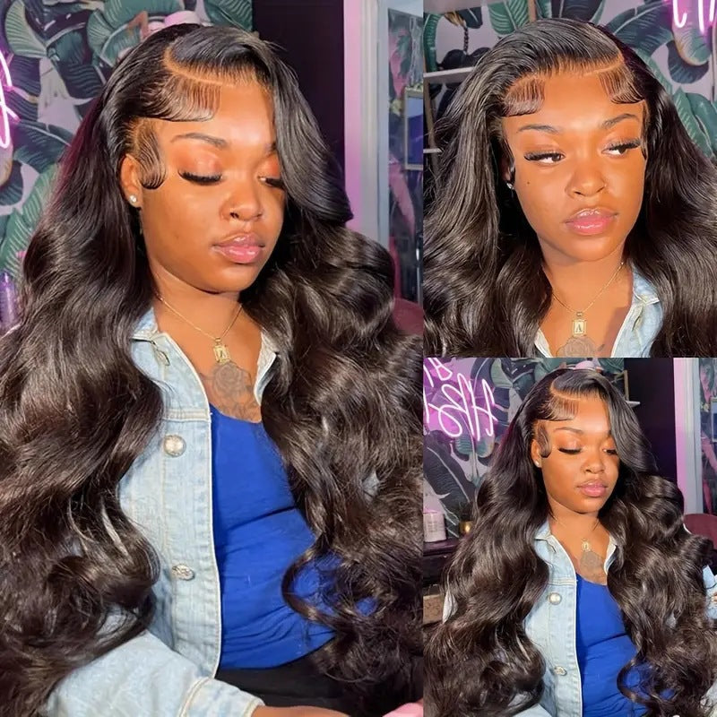 Fashion Front Lace Natural Big Wave Wig Long Curls