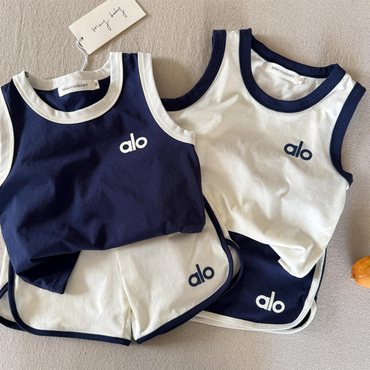 Children's Class Summer Boys Shorts Leisure Sports Children's Suit