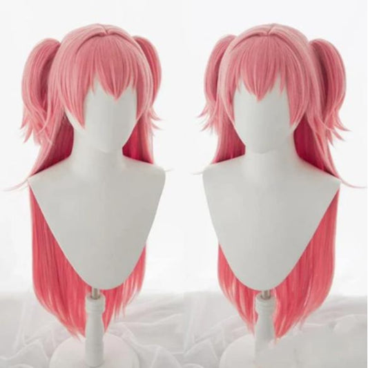 World Plan Colorful Stage Future Peach Well Aili Cos Wig