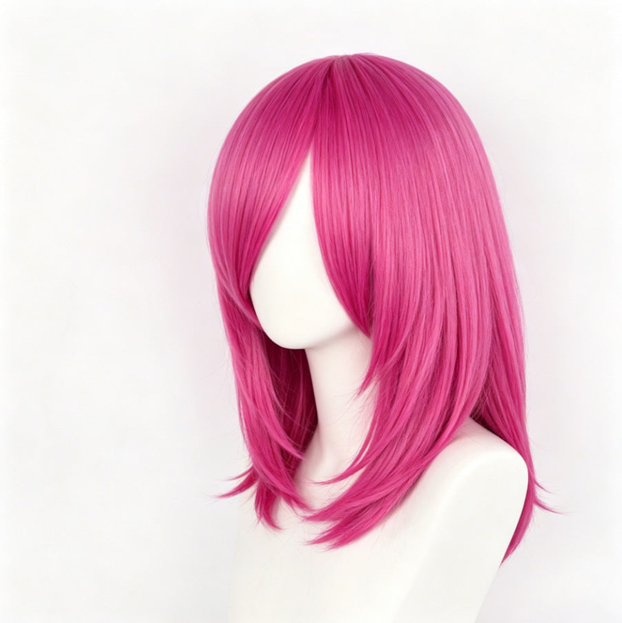 Adventure Rose Red Air Universal Short Cos Wig
