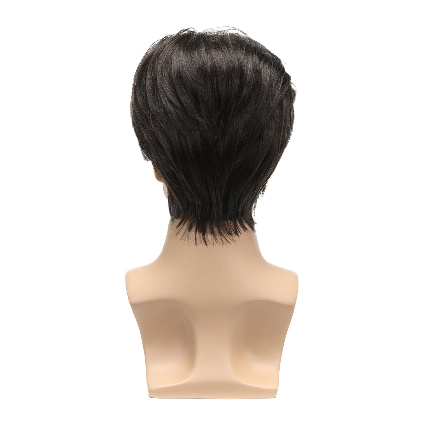 Unique Men's Fashion Mid-length Handsome Short Men's Wig