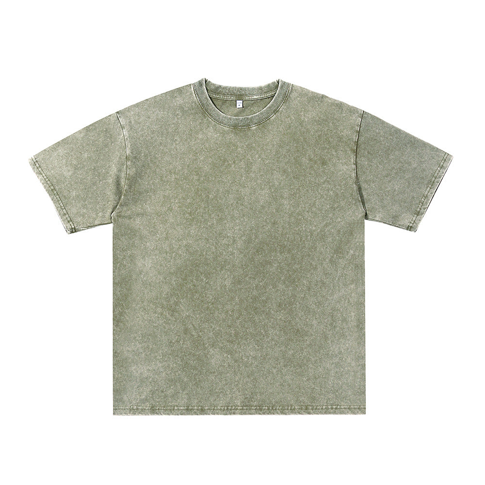 Children's Cotton Short-sleeved Summer Middle Big Fried Street Fashionable Children's T-shirt