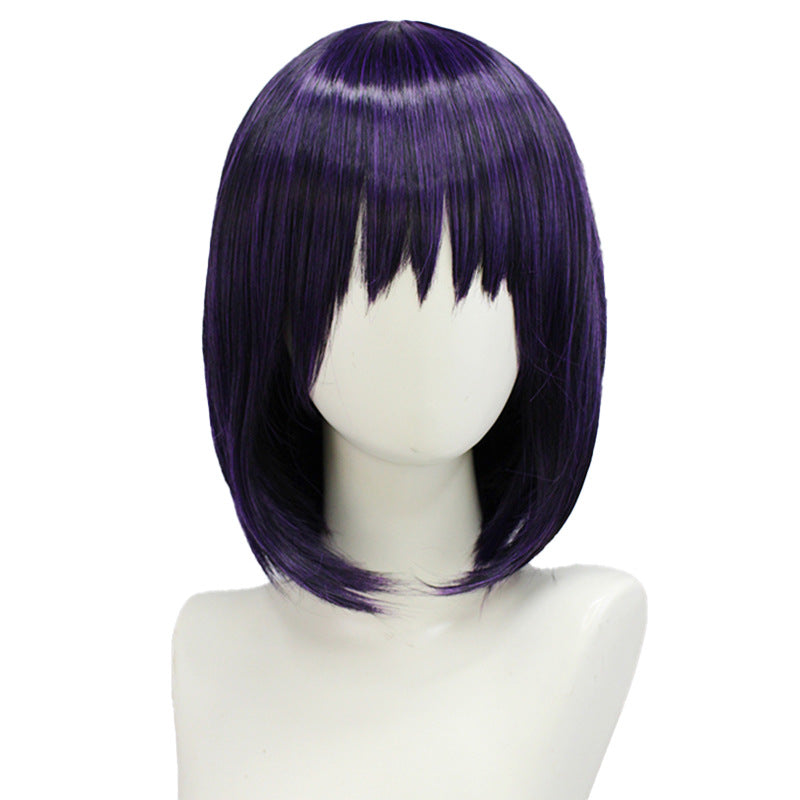 Dressing Doll Fall In Love Hair Black Cartoon Cos Wig