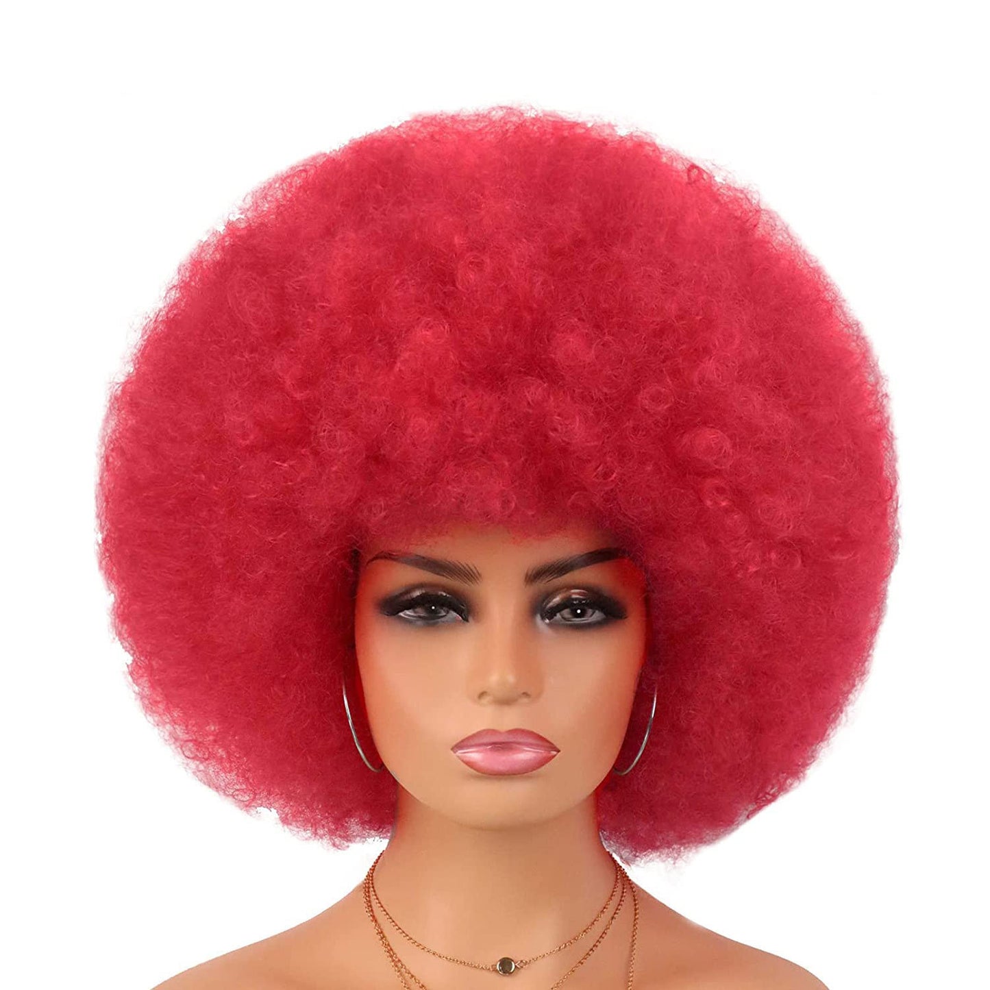Women's Small Volume Afro More Colors Can Come To The Wig Long Curls