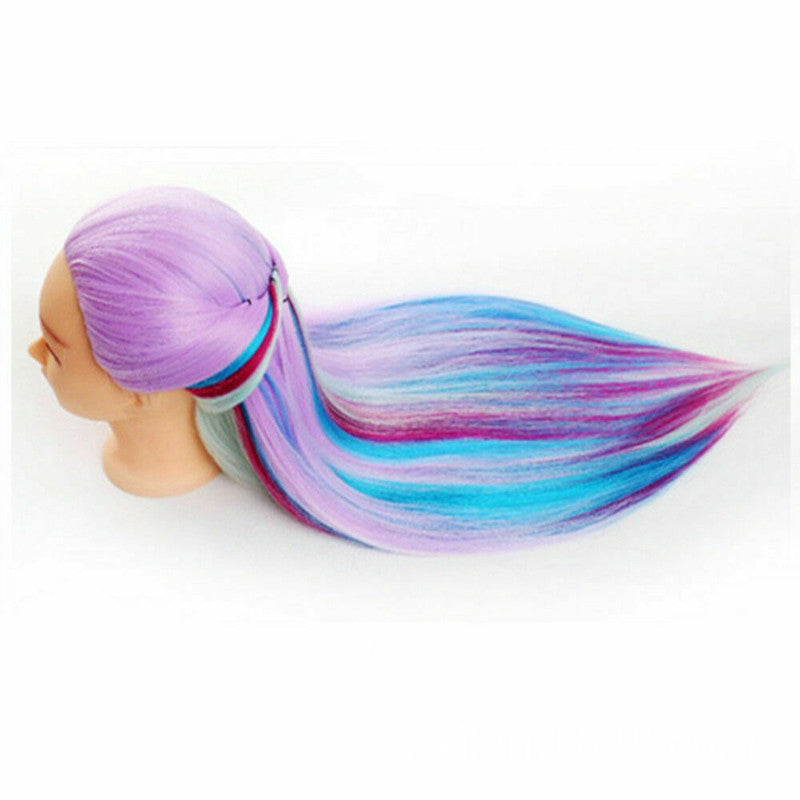 Color Practice Braided Hair Makeup Doll Other Wig