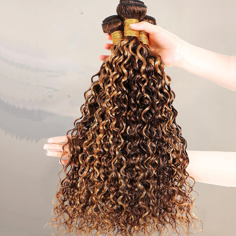Comfortable Unique Fashion Popular Innovative Weft Real Hair Wig