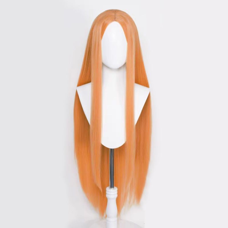 Women's & Men's Long Straight Hair Universal Medium Color Headgear Other Wig