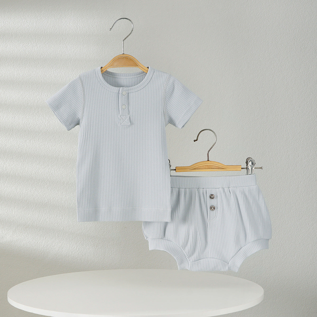 Sleeve T-shirt Shorts Sheath Pants Two-piece Breathable Pajamas Children's Suit
