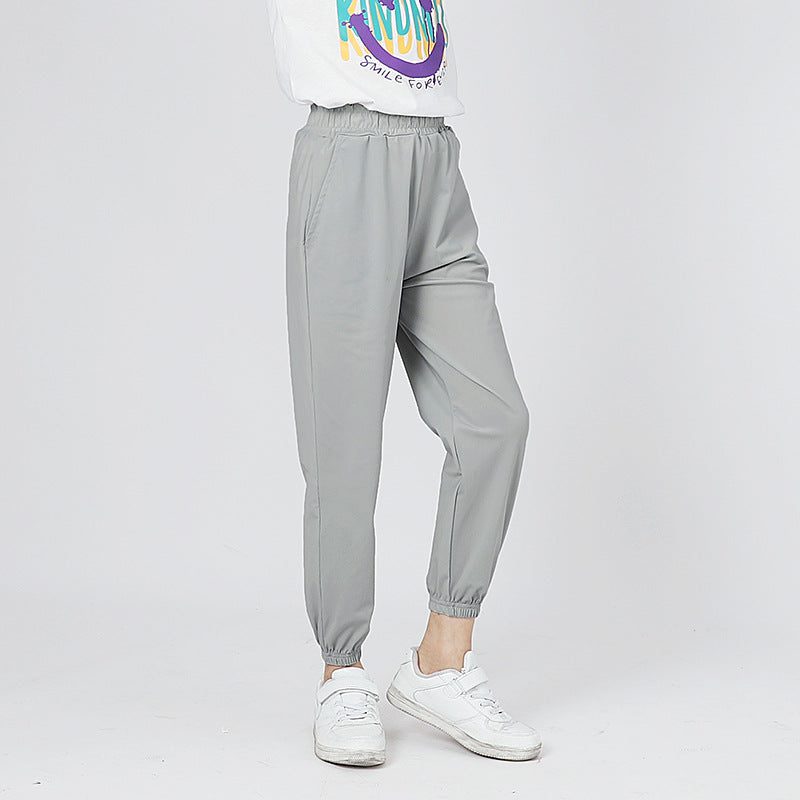 Children's Sports Anti Mosquito Medium Large Thin Children's Pants