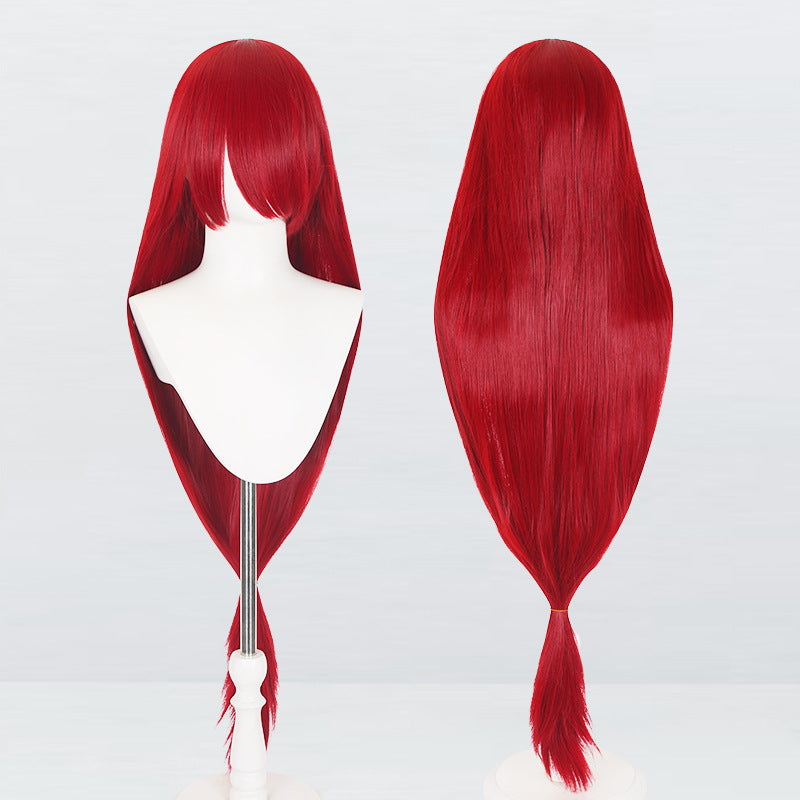 Cardamom Mao Styling Scalp Head Long Bangs Sister Ga Cos Wig