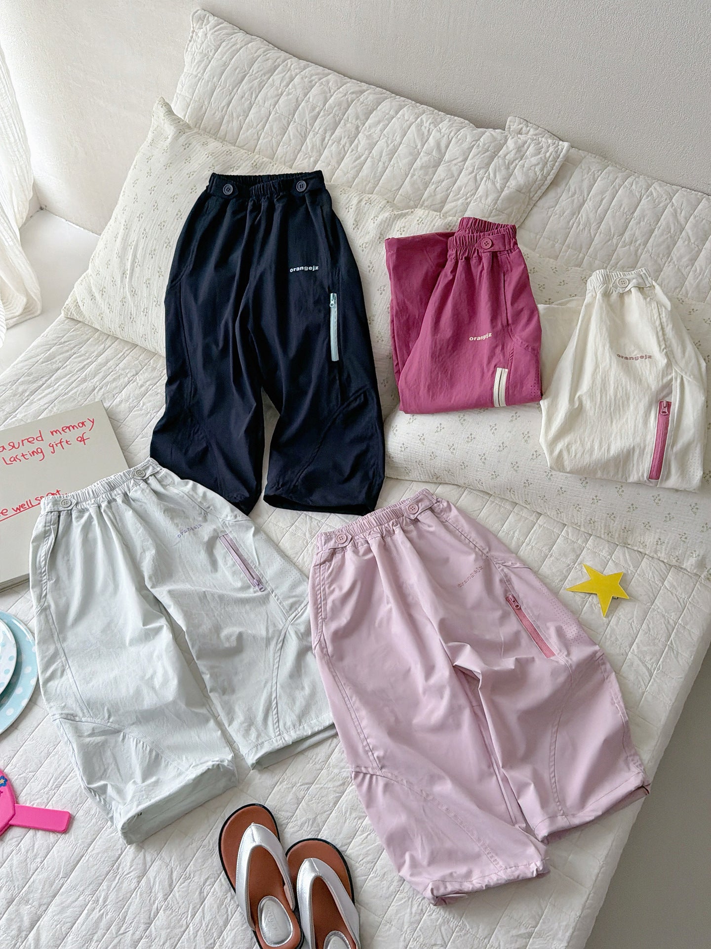 Children's Sun Protection Air Hole Soft Breathable Children's Pants
