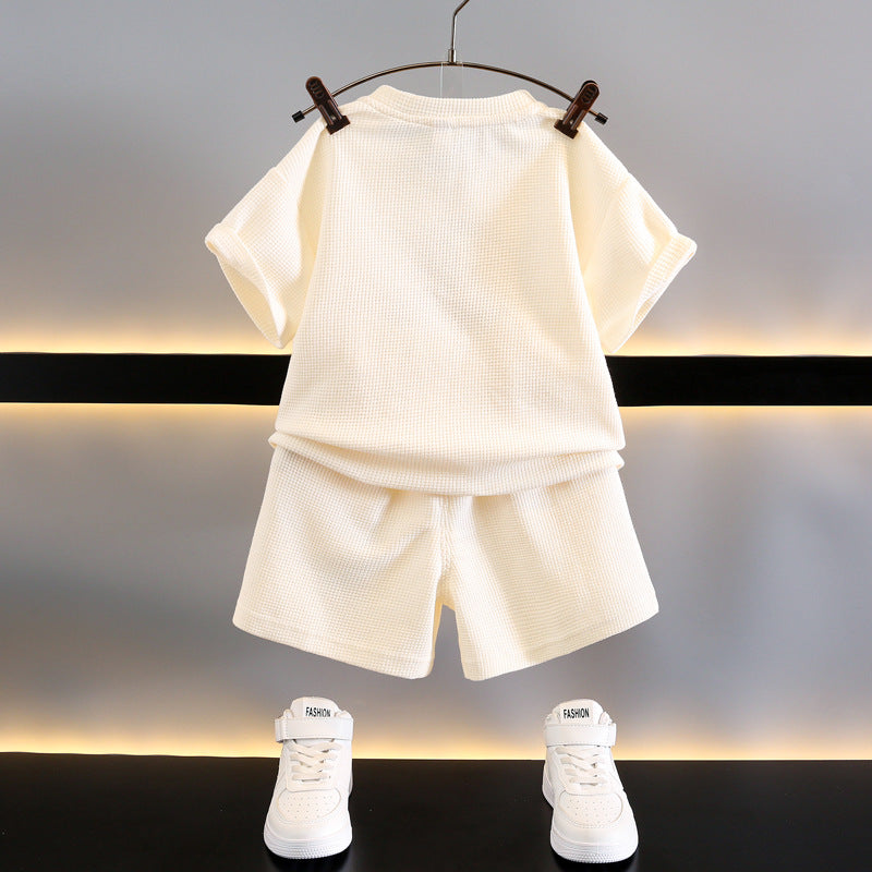 Children's Boy Summer Clothing Sports Short-sleeved Clothes Children's Suit