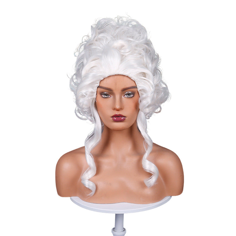 Stylish Cardamom Mary Antoinette Court Queen Cos Wig