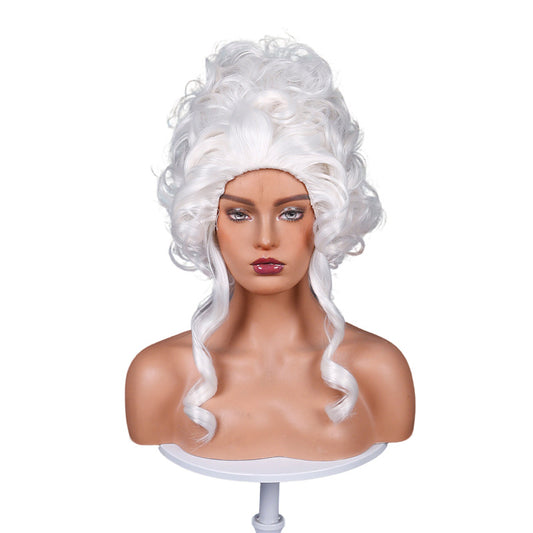 Stylish Cardamom Mary Antoinette Court Queen Cos Wig