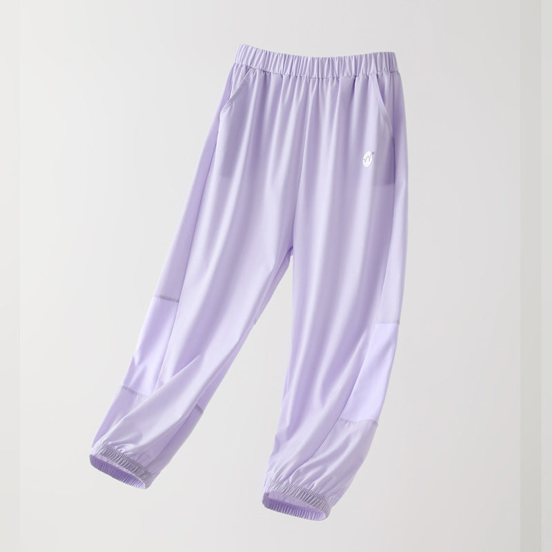 Children's Thin Trousers Summer Boys Medium Big Breathable Children's Pants