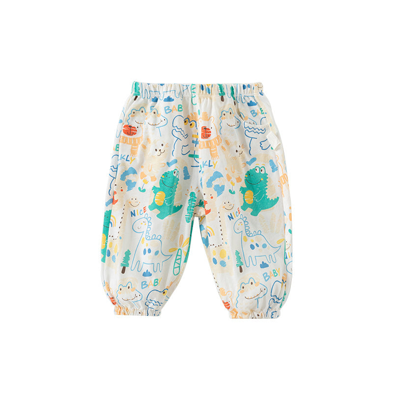 For Babies Summer Thin Boy Anti Children's Pants
