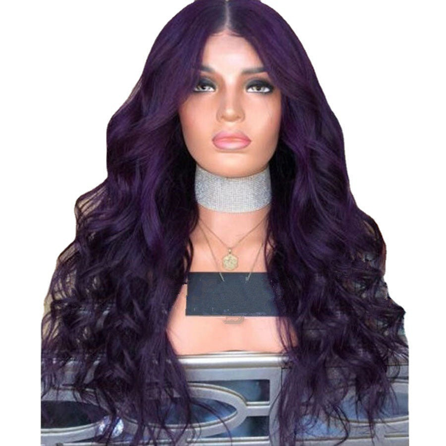 Universal Medium Curly Hair Big Wave Wig Long Curls