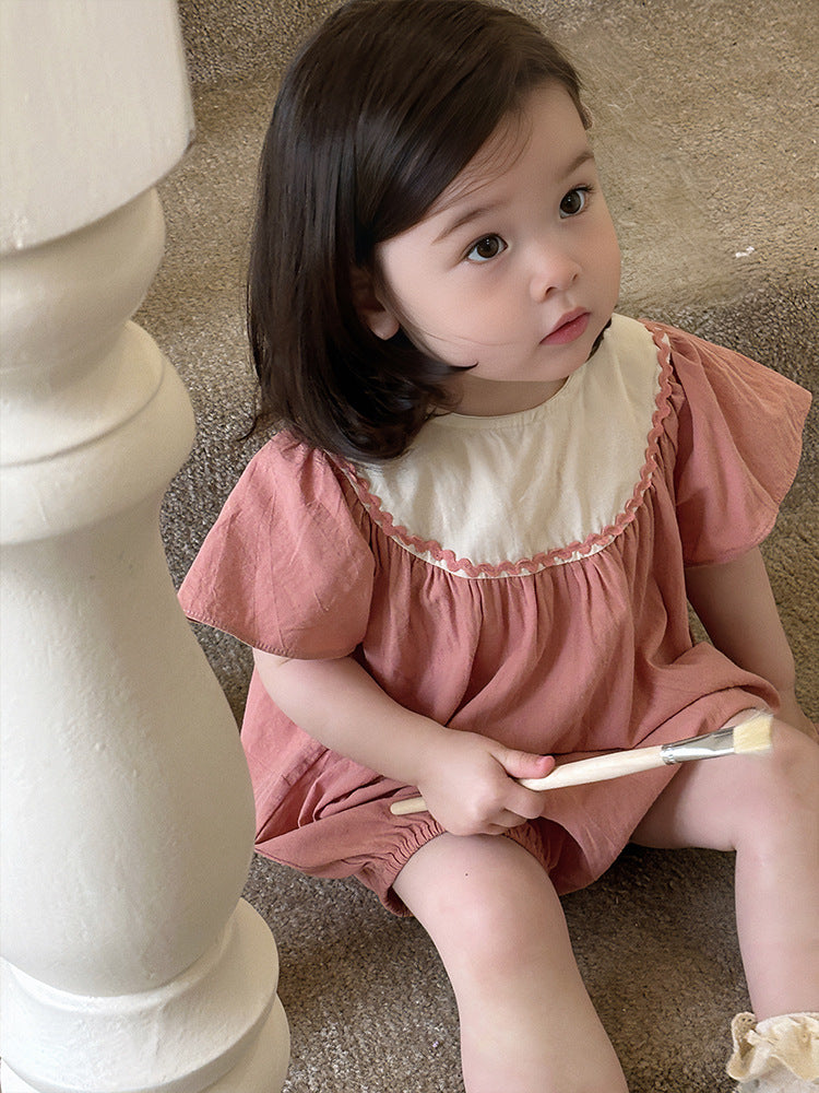 Children's Korean Style Clothing Clothes For Babies Jumpsuit, Climbing Suit