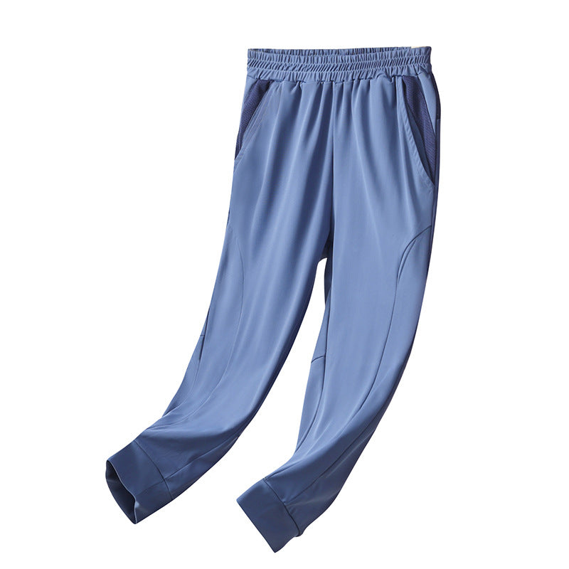 Children's Summer Class Ice Silk Cool Boy Sports Children's Pants