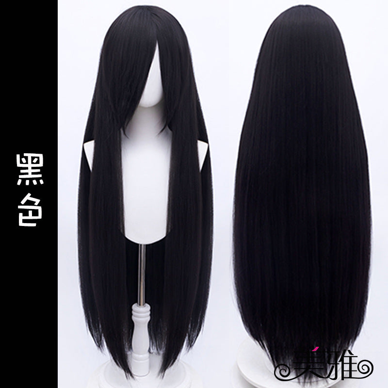 Universal Acrylic Silk Corn Stigma Puffy Curler Curved Hair Female Cos Wig