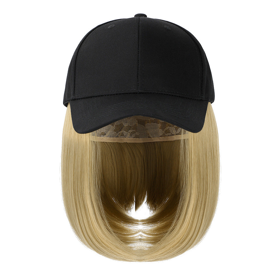 Women's Hat Short Hair One-piece Peaked Cap Summer Other Wig