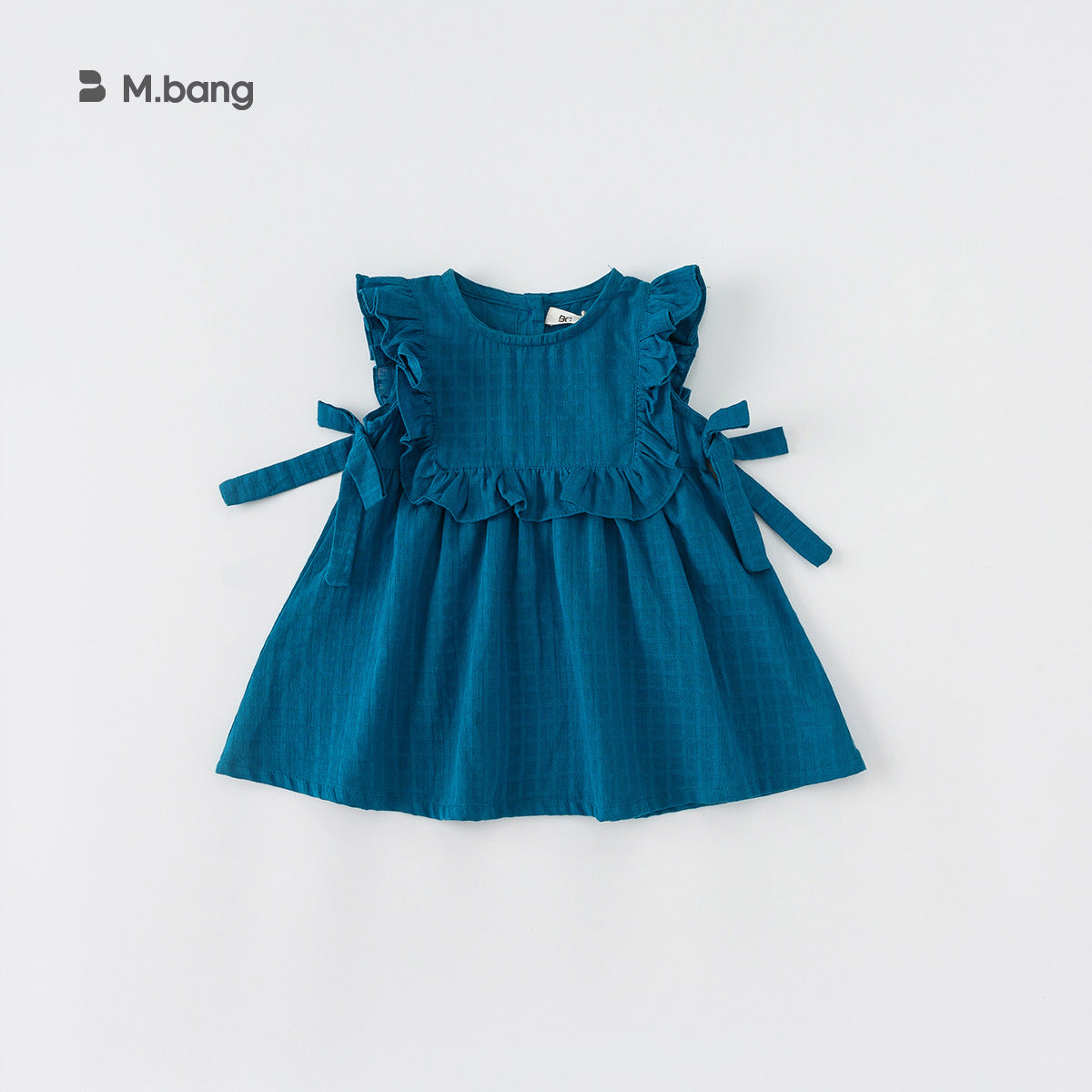 Children's Korean Style Sleeveless Skirt Solid Color Sweet Children's Dress