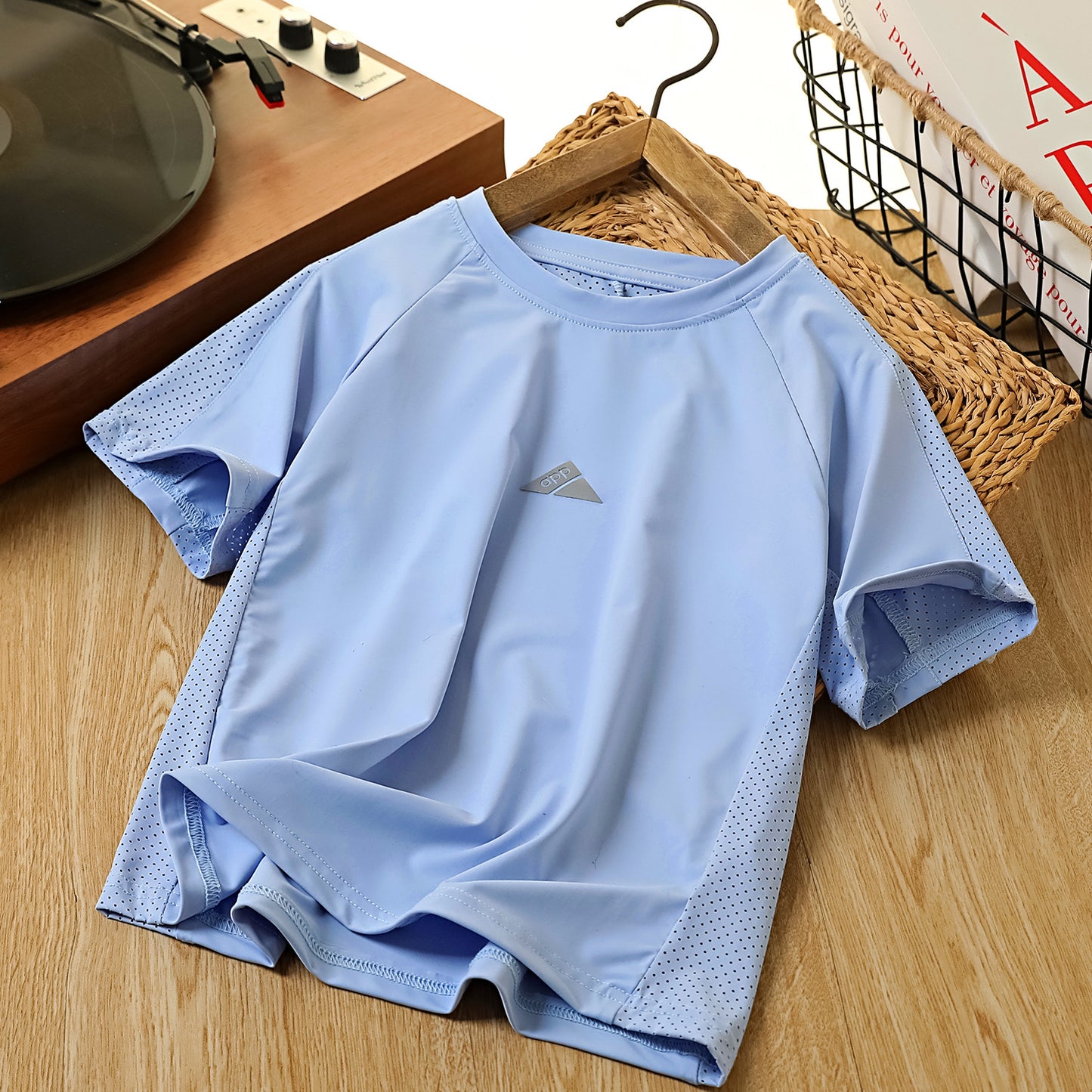 Children's Mesh Medium Large Clothing Summer Quick Children's T-shirt