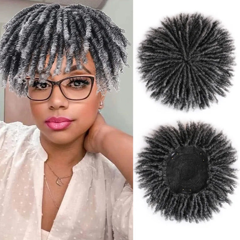 Chemical Fiber Empty Heart Braid Hairpiece Natural Other Wig