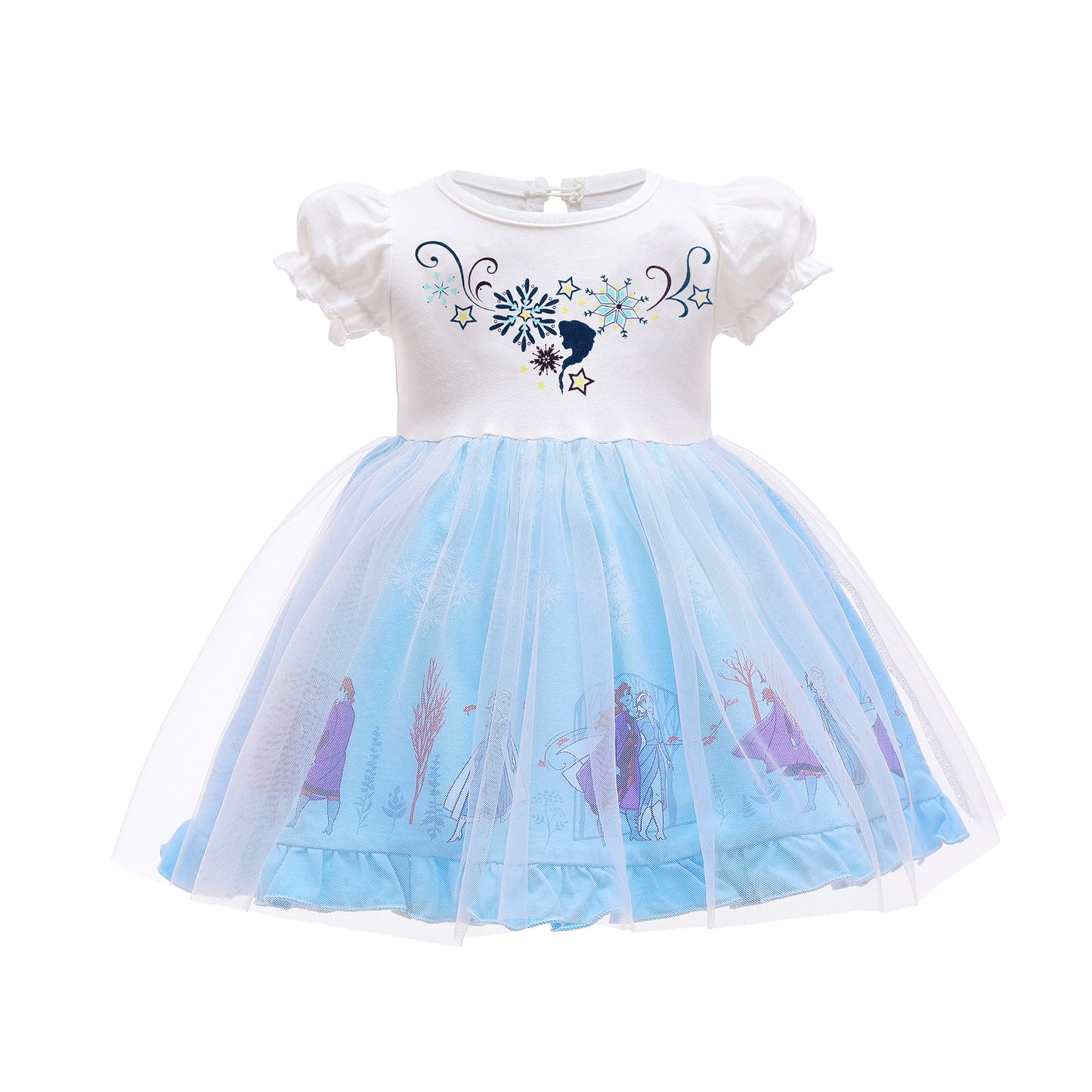 Sleeveless One-piece Western Style Lace Skirt Children's Dress