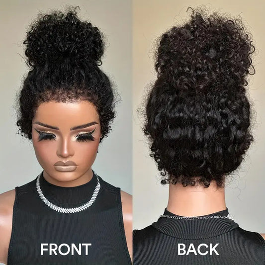 Creative Comfortable Women's Fashion African Small Wig Short Curly Hair