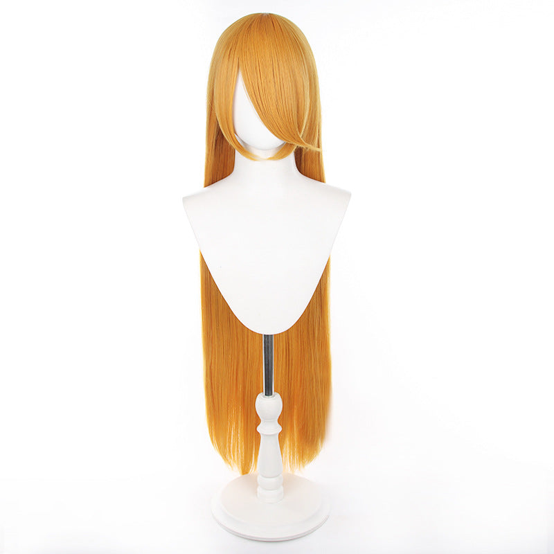 Universal Anime Long Straight Hair Mao Style Fiber Cos Wig