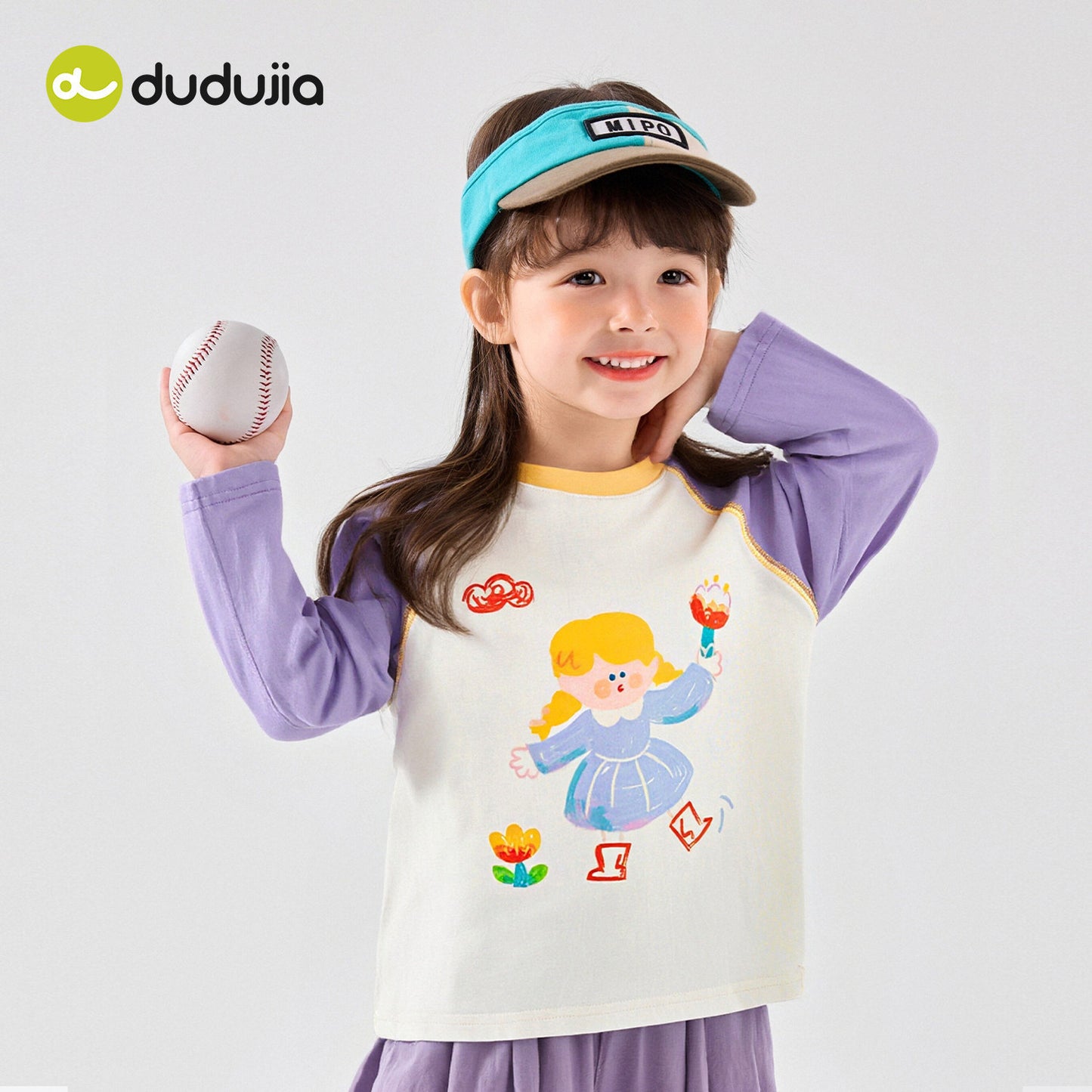 Children's Cute Cartoon Collection Spring Long Sleeve Children's T-shirt