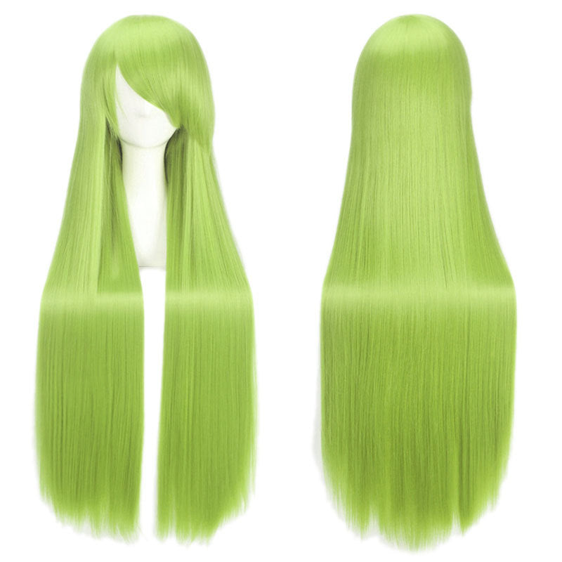 Classic Universal Color Hair Anime Fiber Long Straight Wig