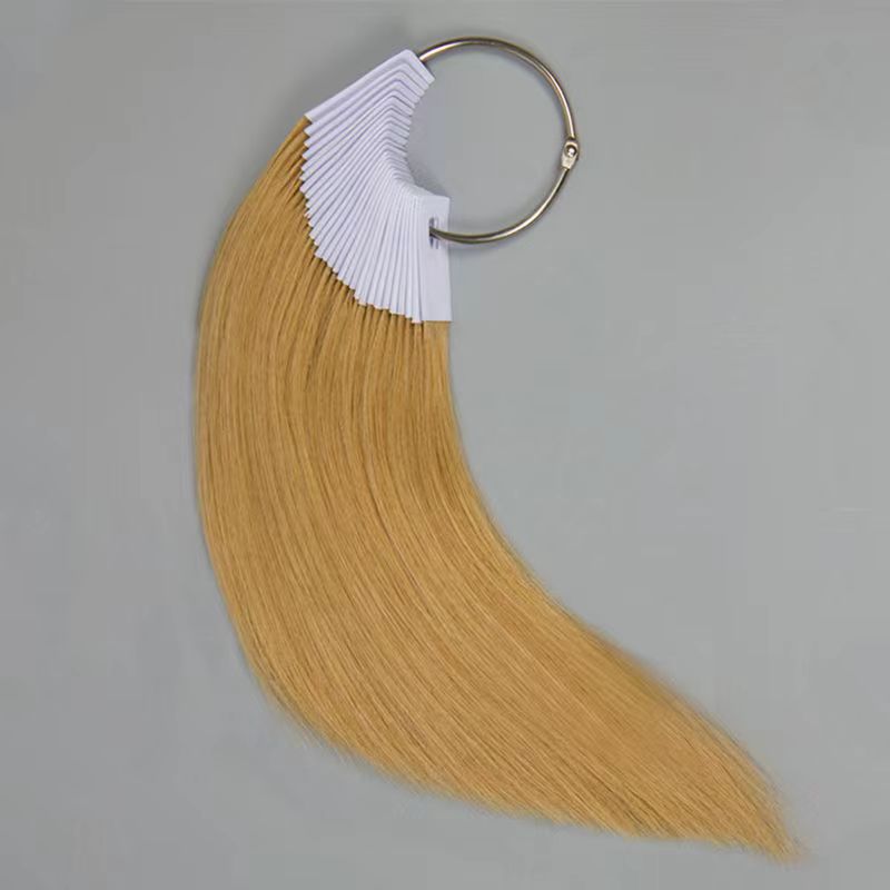 Hairdressing Real Hair Band Piece Dyeing Test Barber Practice Wool Other Wig