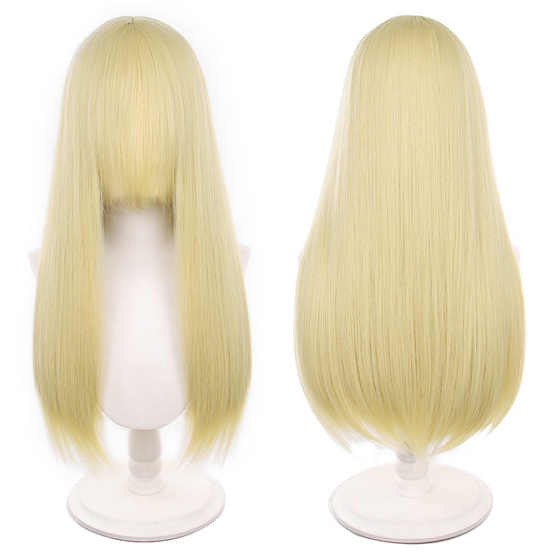 Universal Long Straight Weight Shape Head Cos Wig