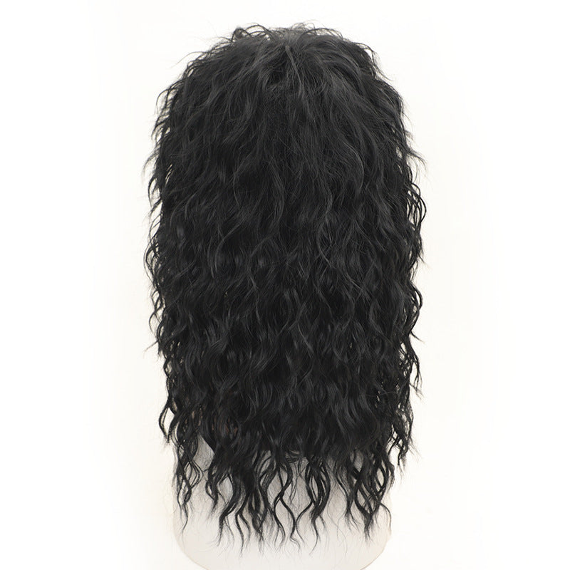 Men's Rock Messy Chemical Fiber Festival Party Cos Wig