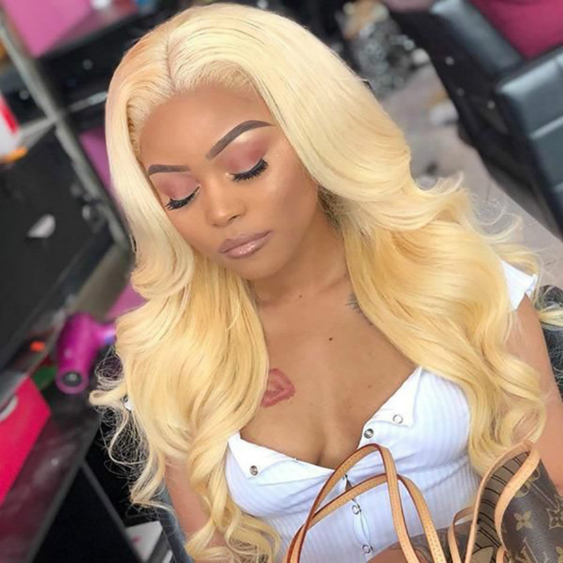 Women's Mid-length Roll Large Wave Heat-resistant Synthetic Fiber Daily Wig Long Curls