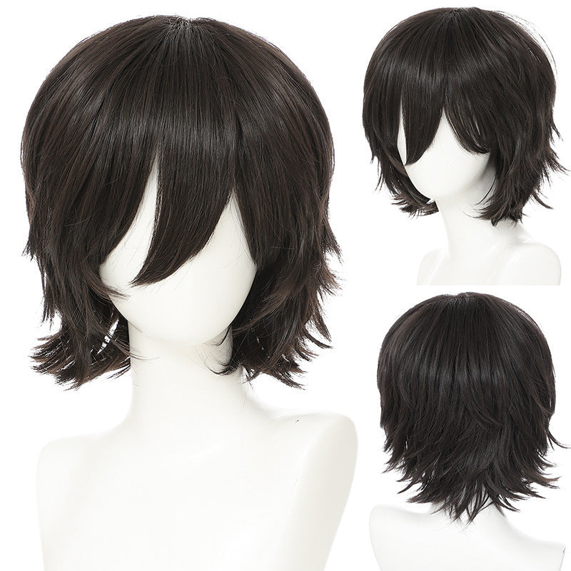 Short Hair Closing Face Top Optional Mao Style Cos Wig