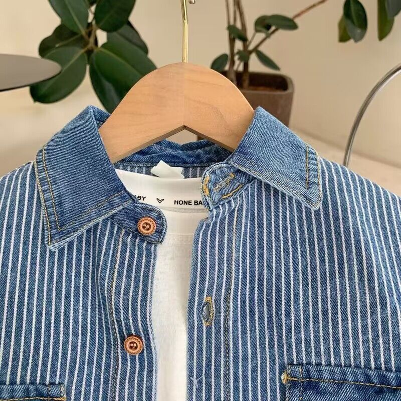 Children's Jacket Toddler Fashionable Clothes Outdoor Wear Korean Children's Shirt