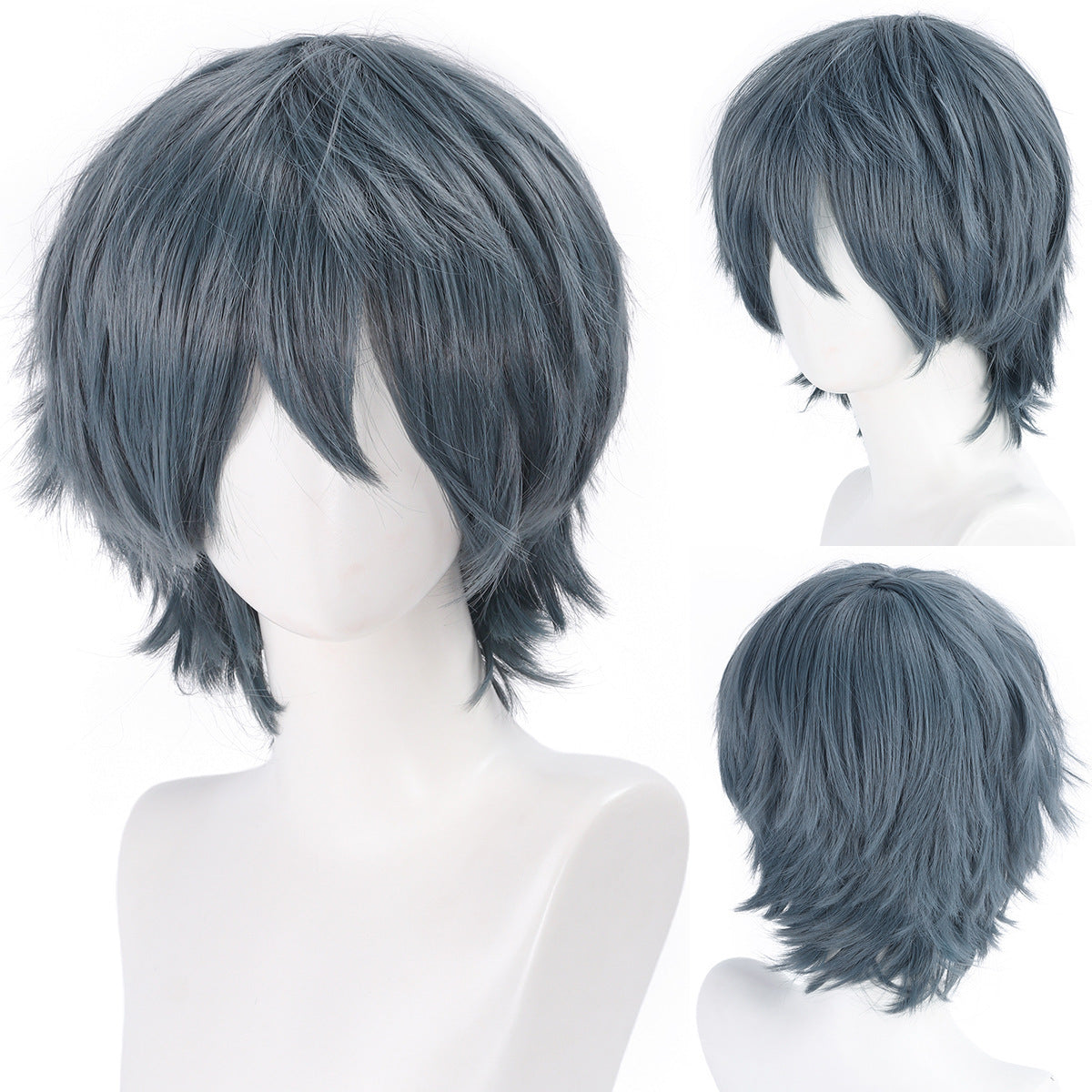 Short Hair Closing Face Top Optional Mao Style Cos Wig