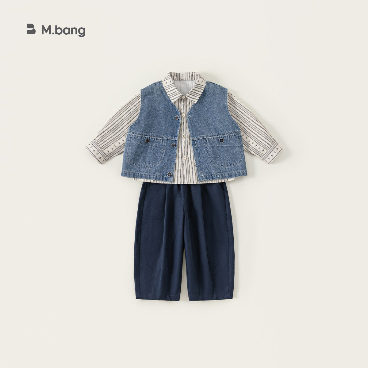 Three-piece Collection Korean Style Clothes Boys Children's Suit